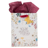 Give Thanks in Everything Medium Gift Bag - 1 Thessalonians 5:18