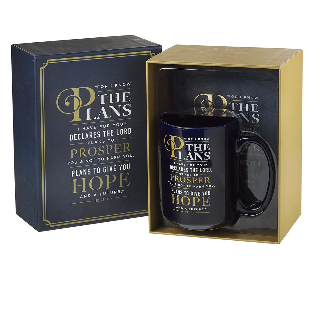Journal and Mug Boxed Graduation Gift Set - Jeremiah 29:11