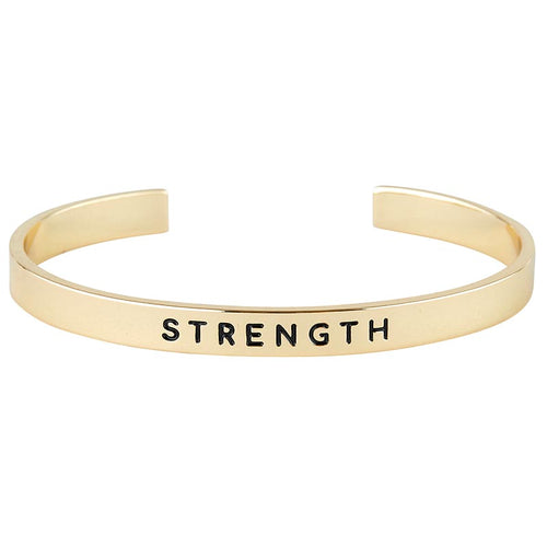 Simply Faith Cuff Bracelet - Strength