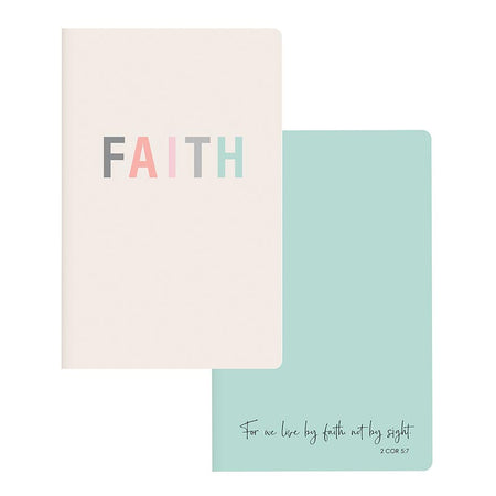 Notepad Set of 2 - Faith Can Move Mountains