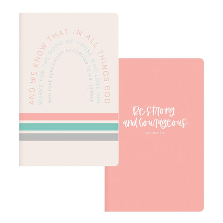 Notepad Set of 2 -  Be Still/Mightier than the Waves
