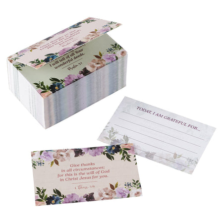 May God's Grace Be With You Purple Succulent Large Landscape Gift Bag with Card - Colossians 4:18