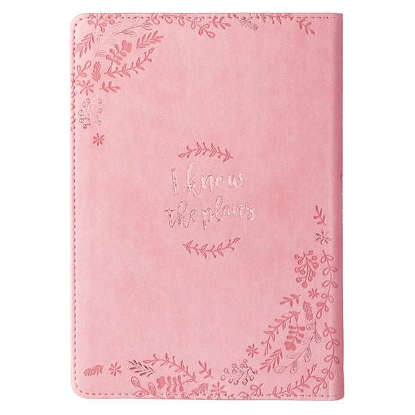 Journal: I Know the Plans I Have For You, Pink, Slimline