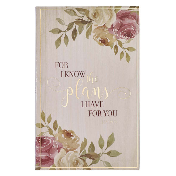 For I Know the Plans Flexcover Journal - Jeremiah 29:11