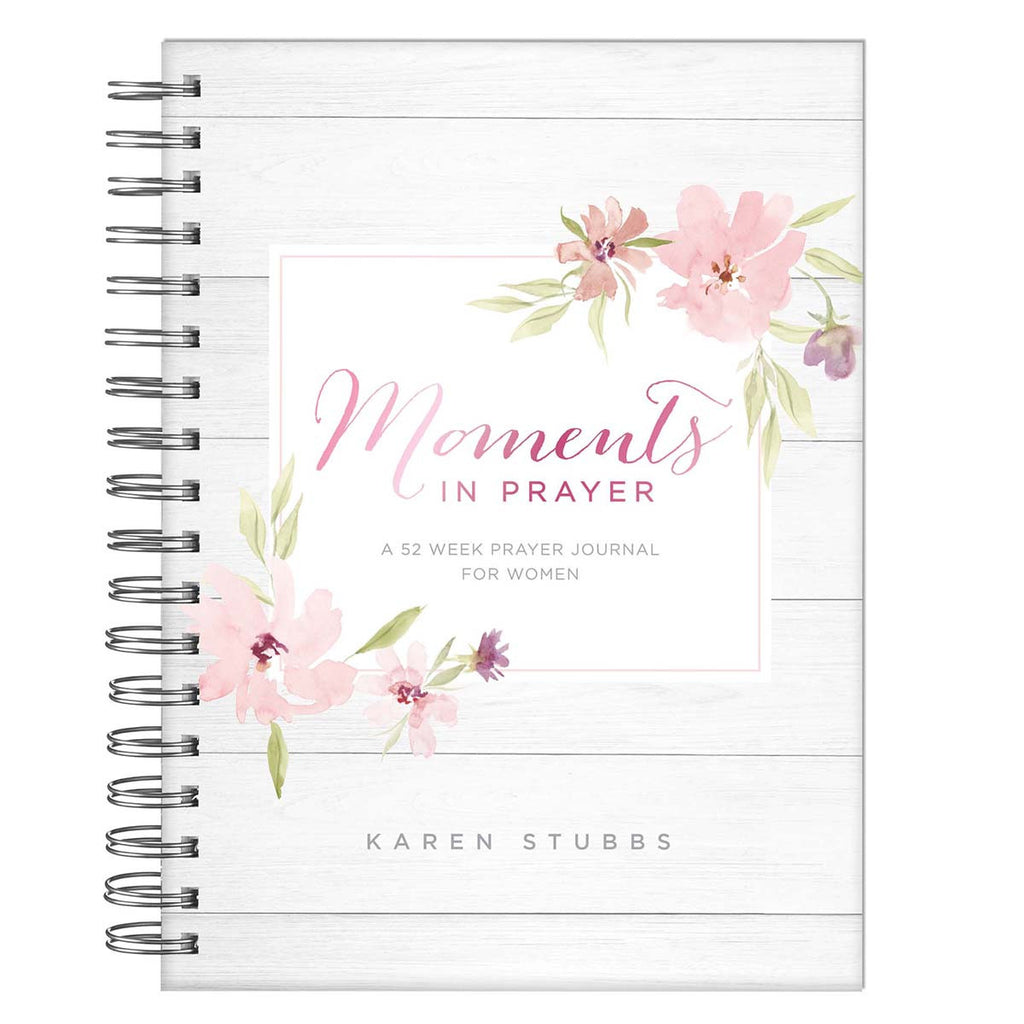 Moments in Prayer Wirebound Prompted Prayer Journal
