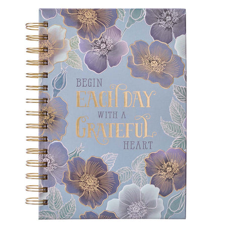 For I Know the Plans Handy-sized Faux Leather Journal in Navy - Jeremiah 29:11
