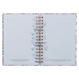 My Strength and My Song Pink Rose Wirebound Journal - Psalm 118:14