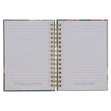 All Things are Possible Teal Tourmaline Wirebound Journal - Matthew 19:26