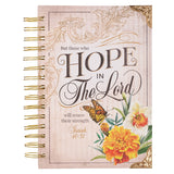 Hope in the LORD Large Wirebound Journal - Isaiah 40:31