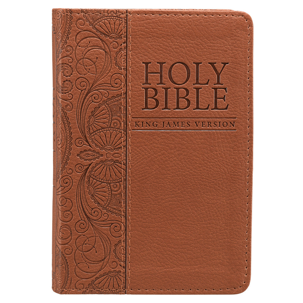 KJV Pocket Bible - Tan Faux Leather
