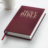 Burgundy Hardcover King James Version Pew Bible