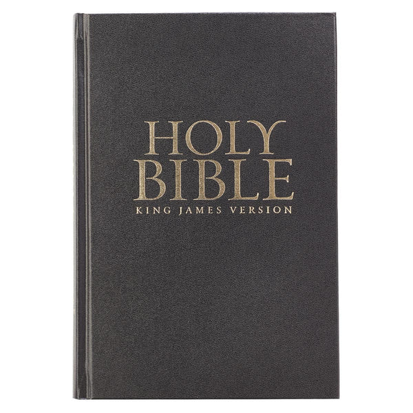 Black Hardcover Large Print King James Version Pew Bible