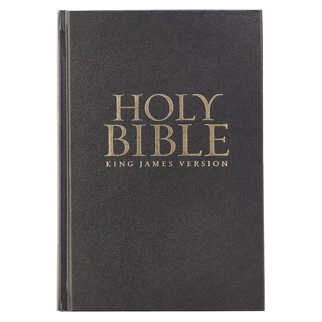 Black Hardcover Large Print King James Version Pew Bible