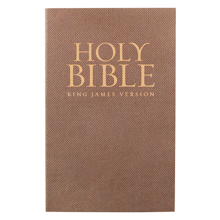 KJV Faux Leather Deluxe Gift Bible with Thumb Index Pink