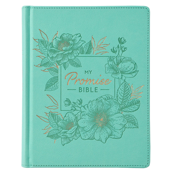 KJV My Promise Bible - Teal Faux Leather