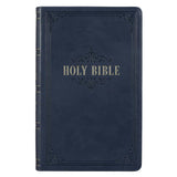 KJV Giant Print Bible - Blue heat-debossed