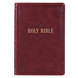 KJV Giant Print Full-size Bible - Brown heat-debossed