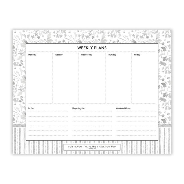 Weekly Planner - For I Know