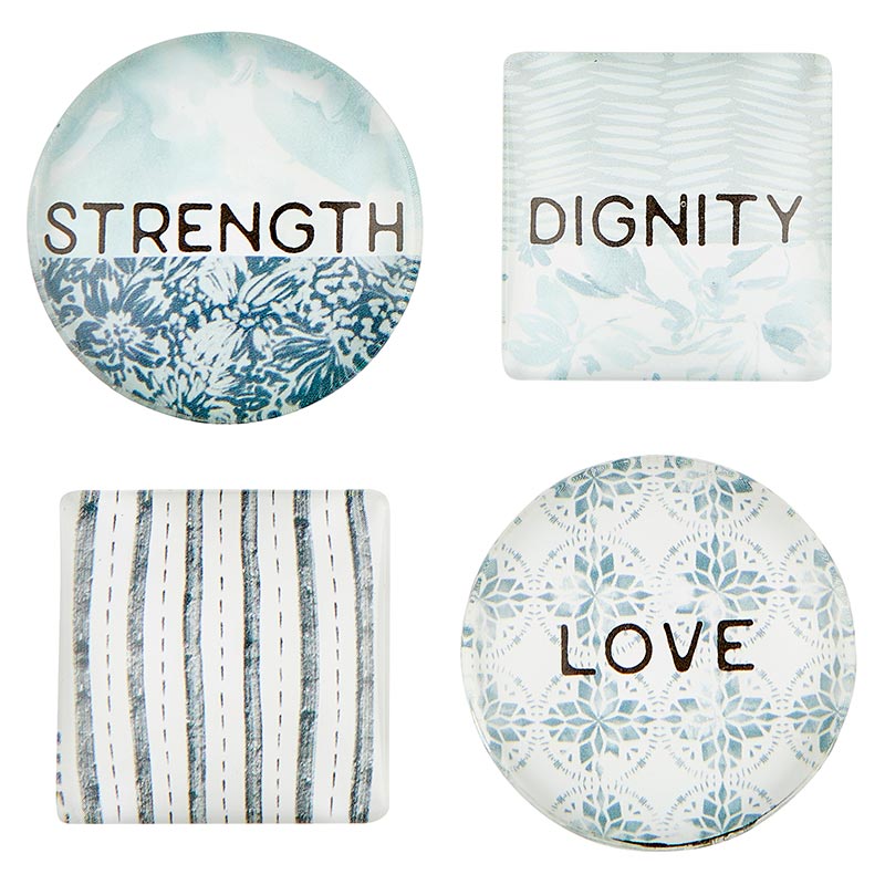Mixed Magnet Set - Strength/Love