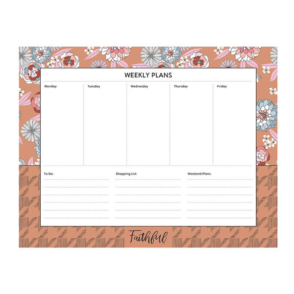 Weekly Planner - Faithful