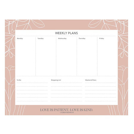 Weekly Planner - For I Know