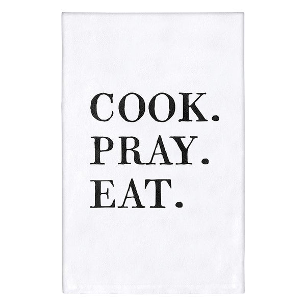 Face to Face Thirsty Boy Towel - Cook. Pray. Eat.