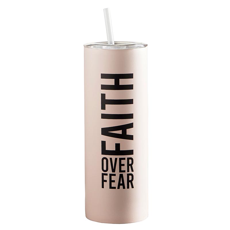 Skinny Tumbler - Faith over Fear