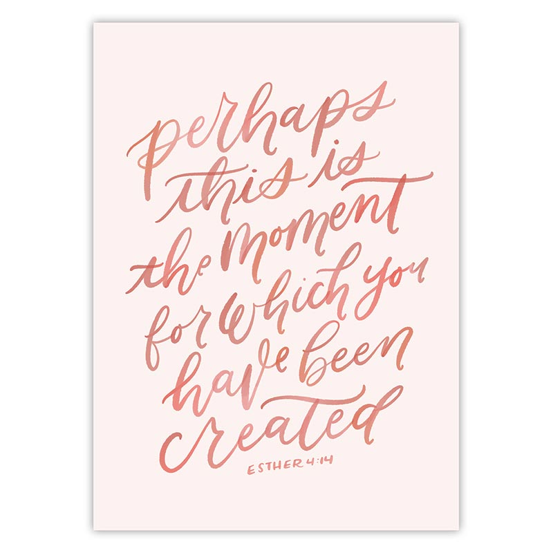 Large Poster - Esther 4:14