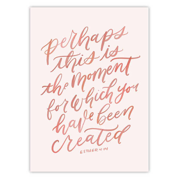 Large Poster - Esther 4:14