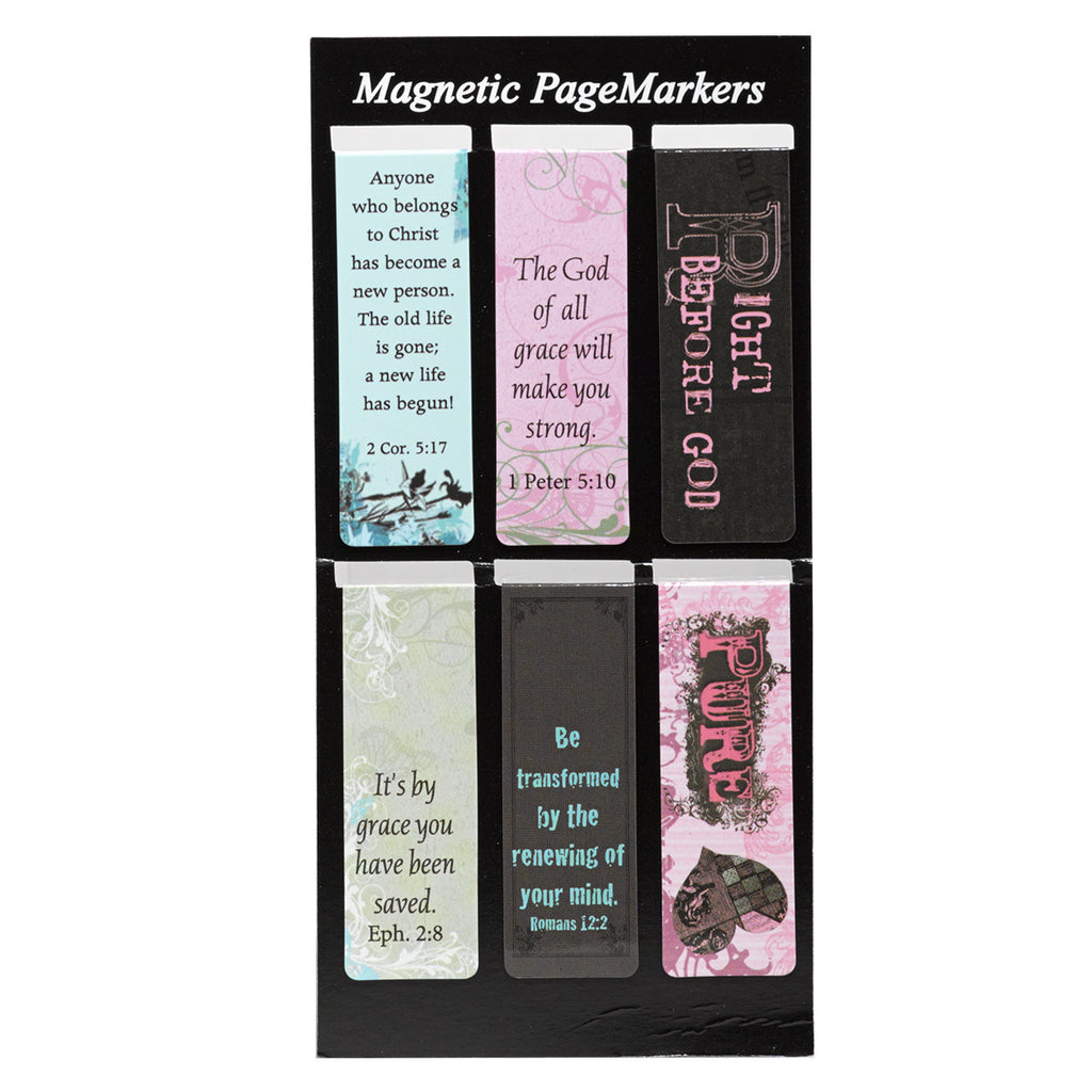Grace Magnetic Page Markers Pk of 6