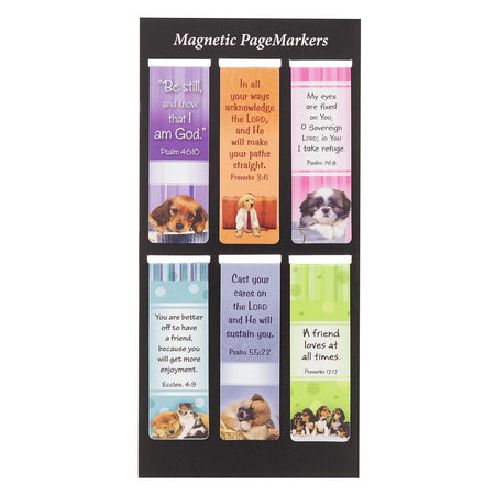 Magnetic Page marker Set - Floral Garden