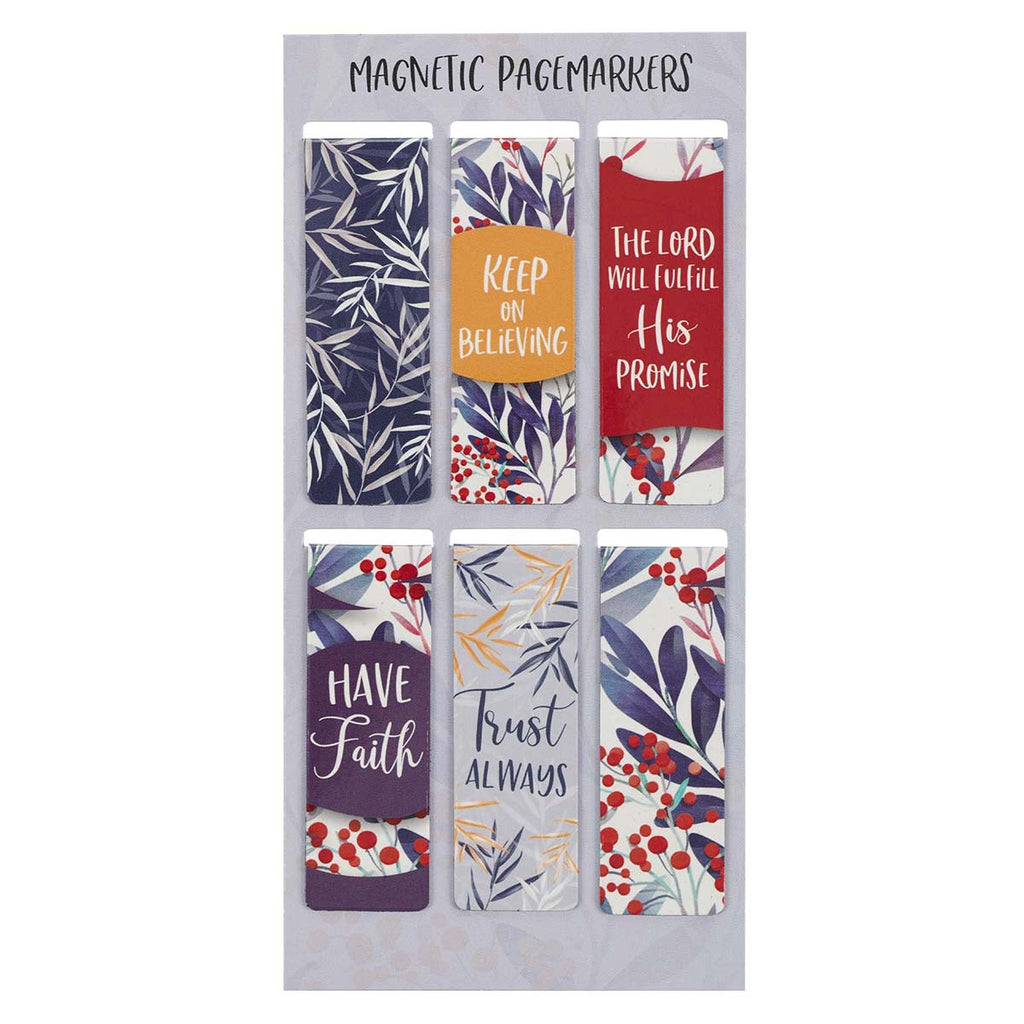 Magnetic Bookmark Set - Trust Always