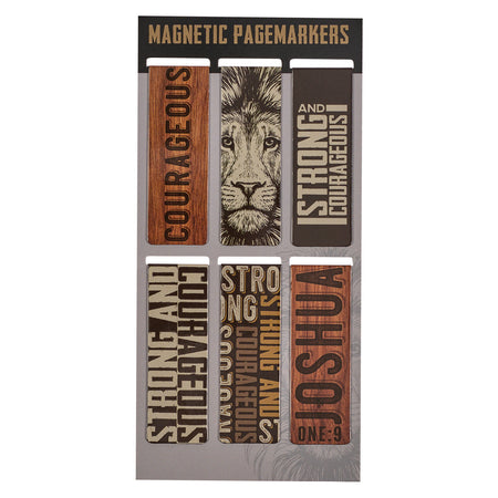 Faux Leather Bookmark - Strength & Dignity (Teal)