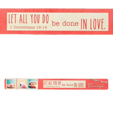 Magnetic Strip - A Friend Loves At All Times Proverbs 17:17