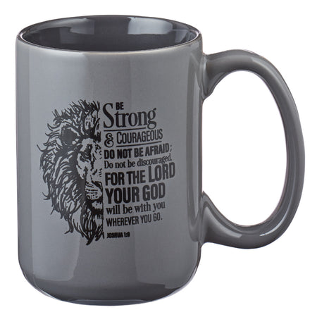 She Speaks with Wisdom Blue Floral Ceramic Coffee Mug - Proverbs 31:26