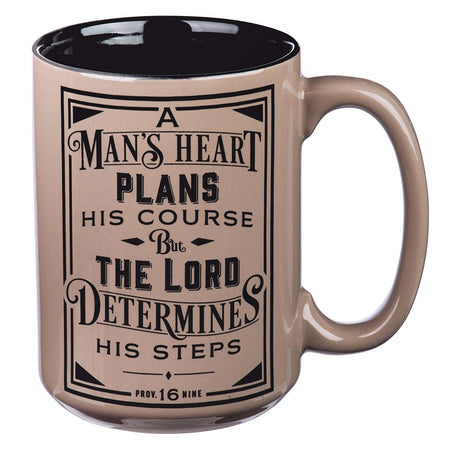 She Speaks with Wisdom Blue Floral Ceramic Coffee Mug - Proverbs 31:26