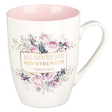 Ceramic Mug - New Strength Psalms 23:3