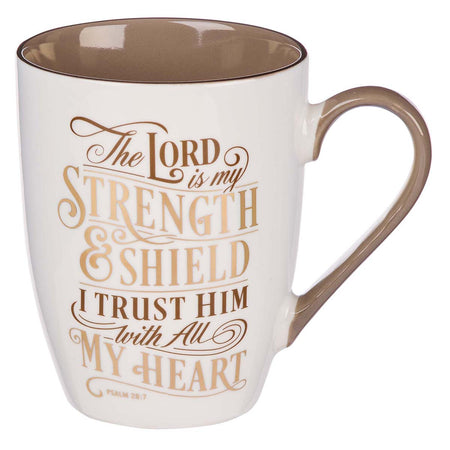 Ceramic Mug - Be Strong & Courageous