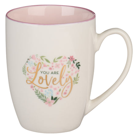 Be Still and Know Pink Camp Style Coffee Mug - Psalm 46:10