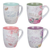 Ceramic Mug Set - Floral Inspirations