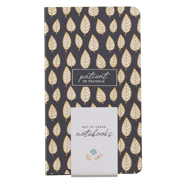 Joyful, Persistent, Patient Small Notebook Set