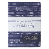 Large Notebook Set - Strong, Still, Joyful Psalm 46:10