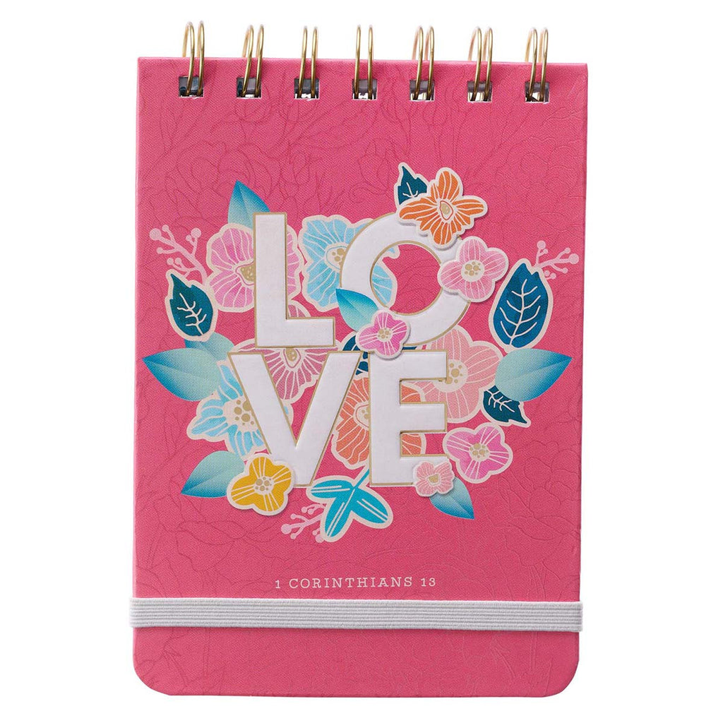Wirebound Notepad - LOVE 1 Corinthians 13