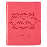 Pink Faux Leather One-minute Devotions for Women Devotional