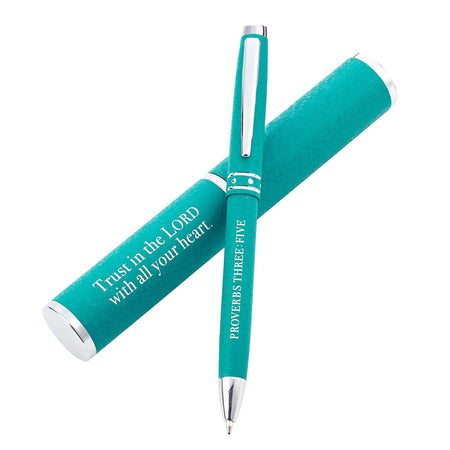 Teaching Is a Work of Heart Pen with Case