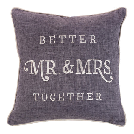 Rectangular Pillow - Mr & Mrs Better Together