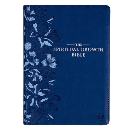 Cross Walnut Brown Faux Leather NLT Everyday Devotional Bible for Men