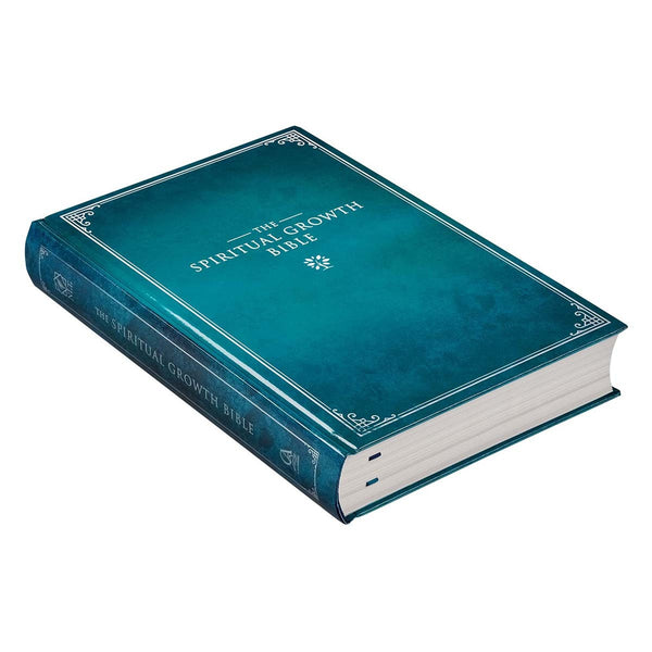 Teal Hardcover Spiritual Growth Bible