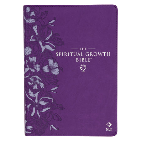 Finding Joy Purple Faux Leather Daily Devotional