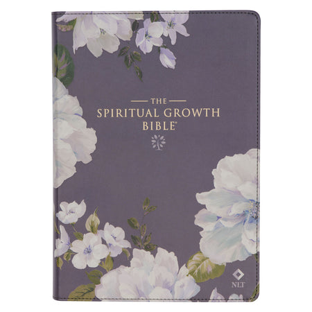 Finding Joy Purple Faux Leather Daily Devotional